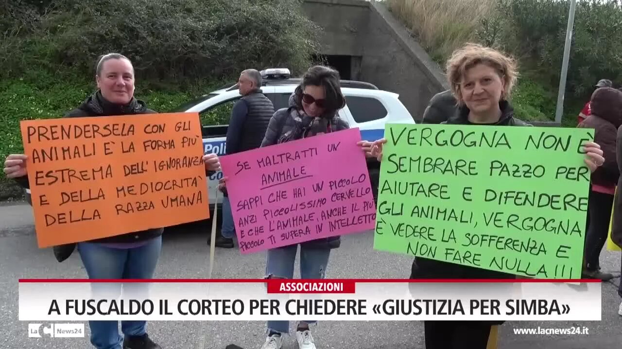 A Fuscaldo il corteo per chiedere «giustizia per Simba»