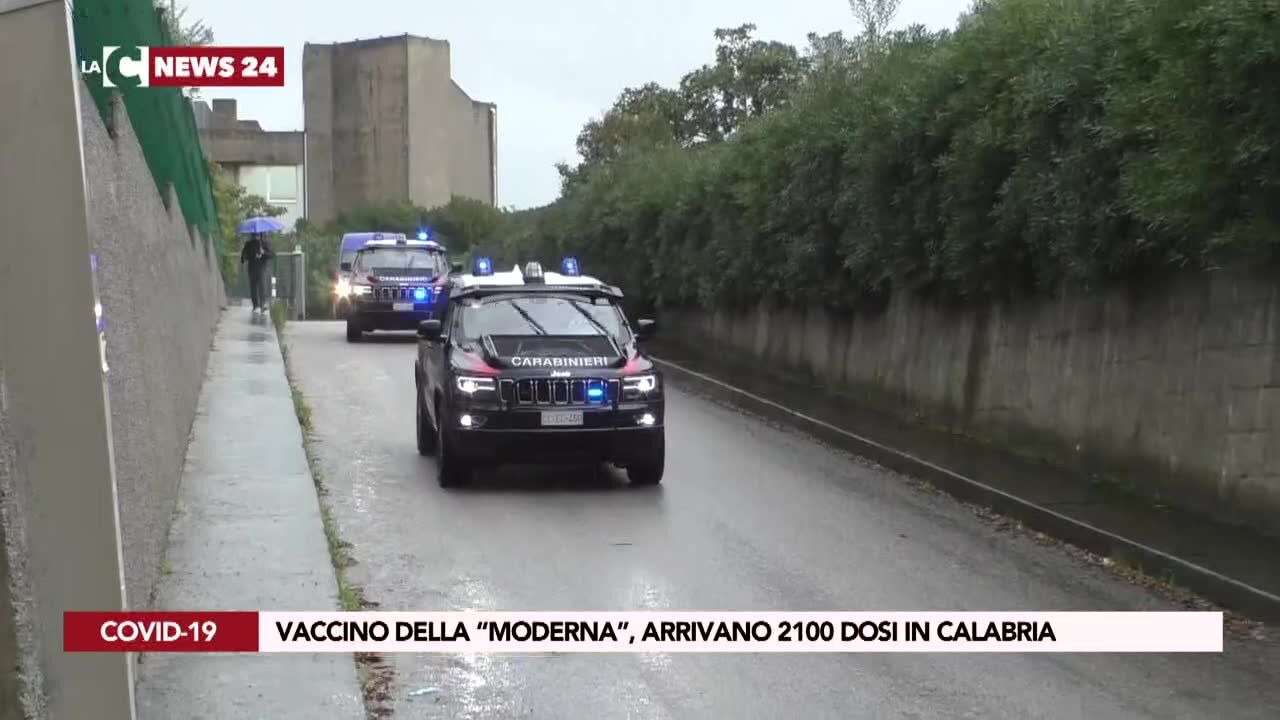 Vaccino della “Moderna”, arrivano 2100 dosi in Calabria