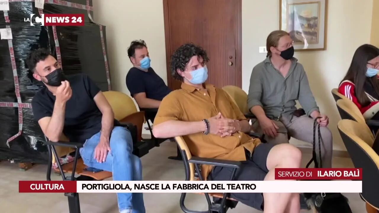 Portigliola, nasce la fabbrica del teatro