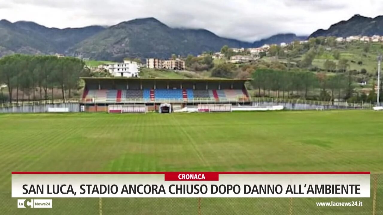 San Luca, stadio ancora chiuso dopo danno all’ambiente