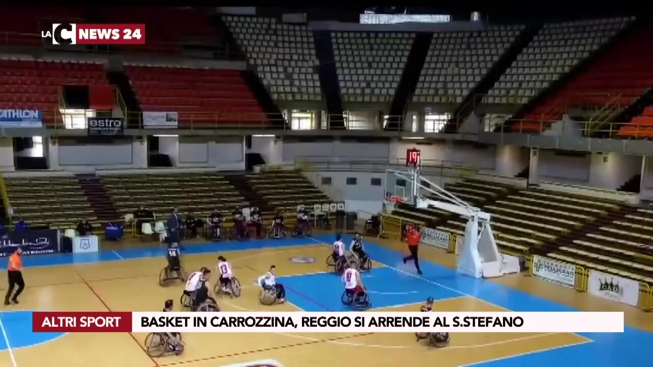 Basket in Carrozzina, Reggio si arrende al S.Stefano