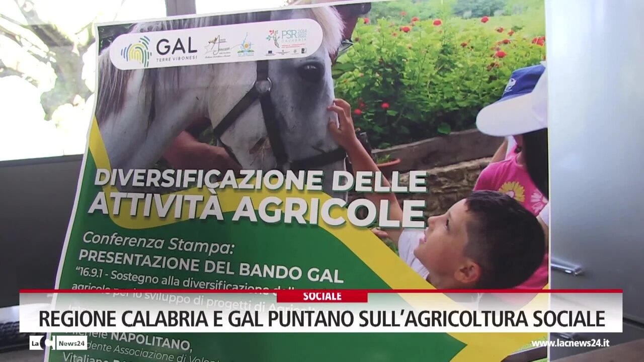 Regione Calabria e Gal puntano sull’agricoltura sociale