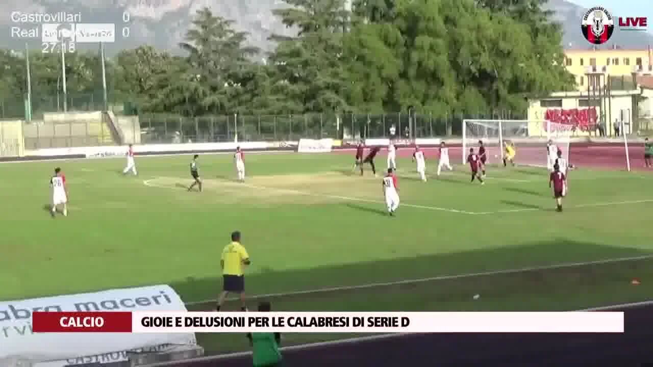 Gioie e delusioni per le calabresi di Serie D