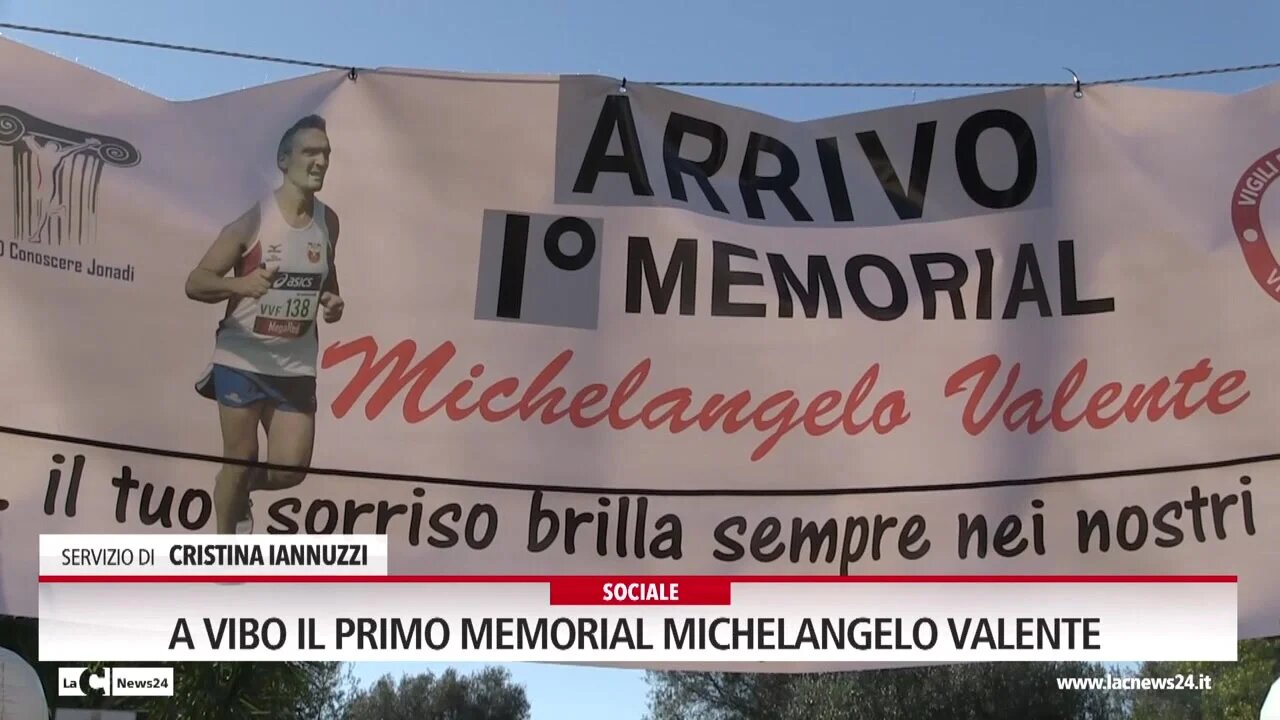 A Vibo il primo Memorial Michelangelo Valente