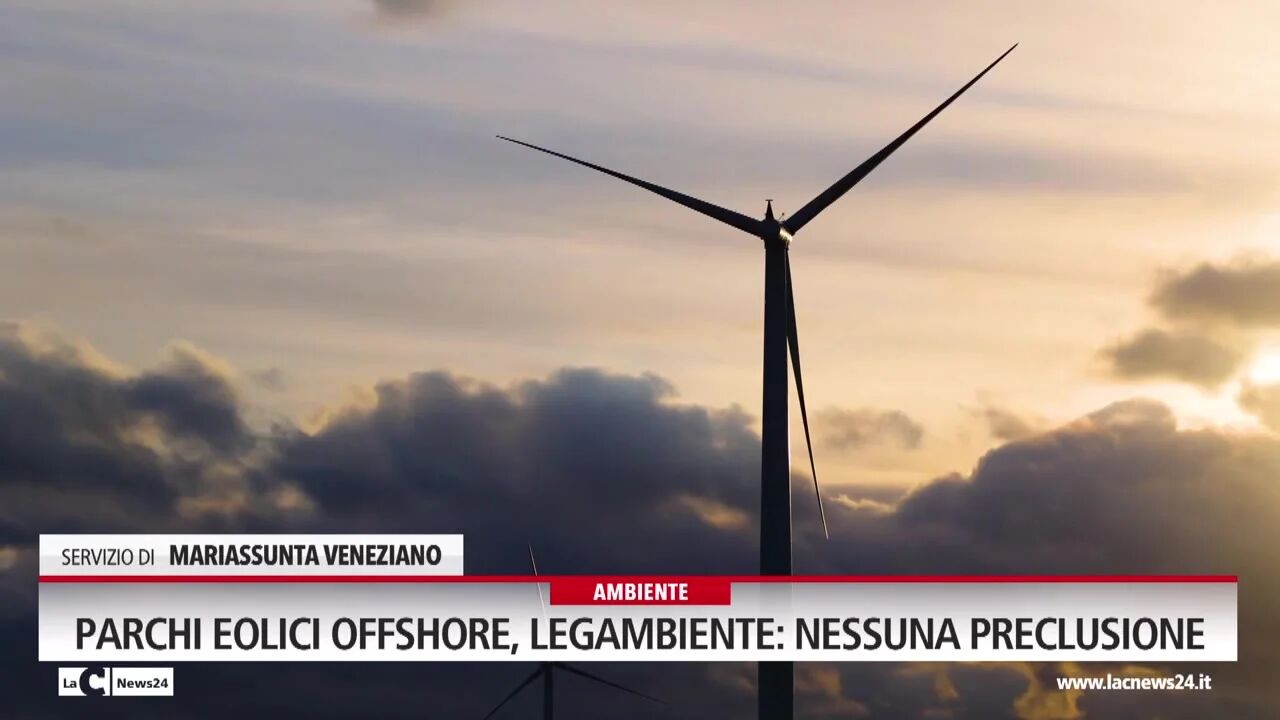 Parchi eolici offshore, Legambiente: nessuna preclusione