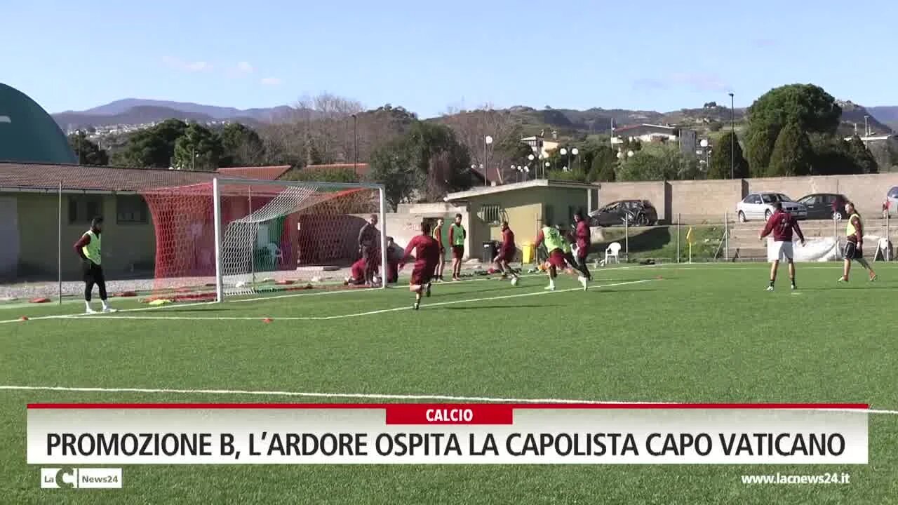 Promozione B, l’Ardore ospita la capolista Capo Vaticano