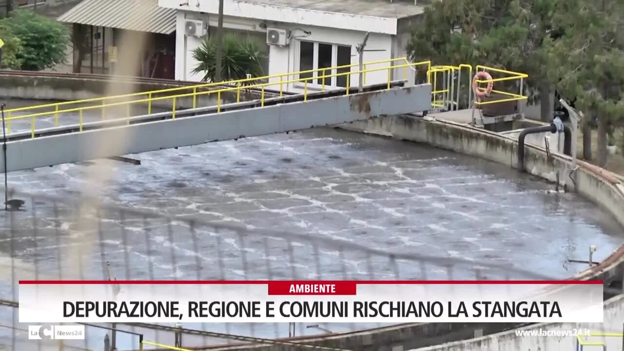 Depurazione, regione e comuni rischiano la stangata