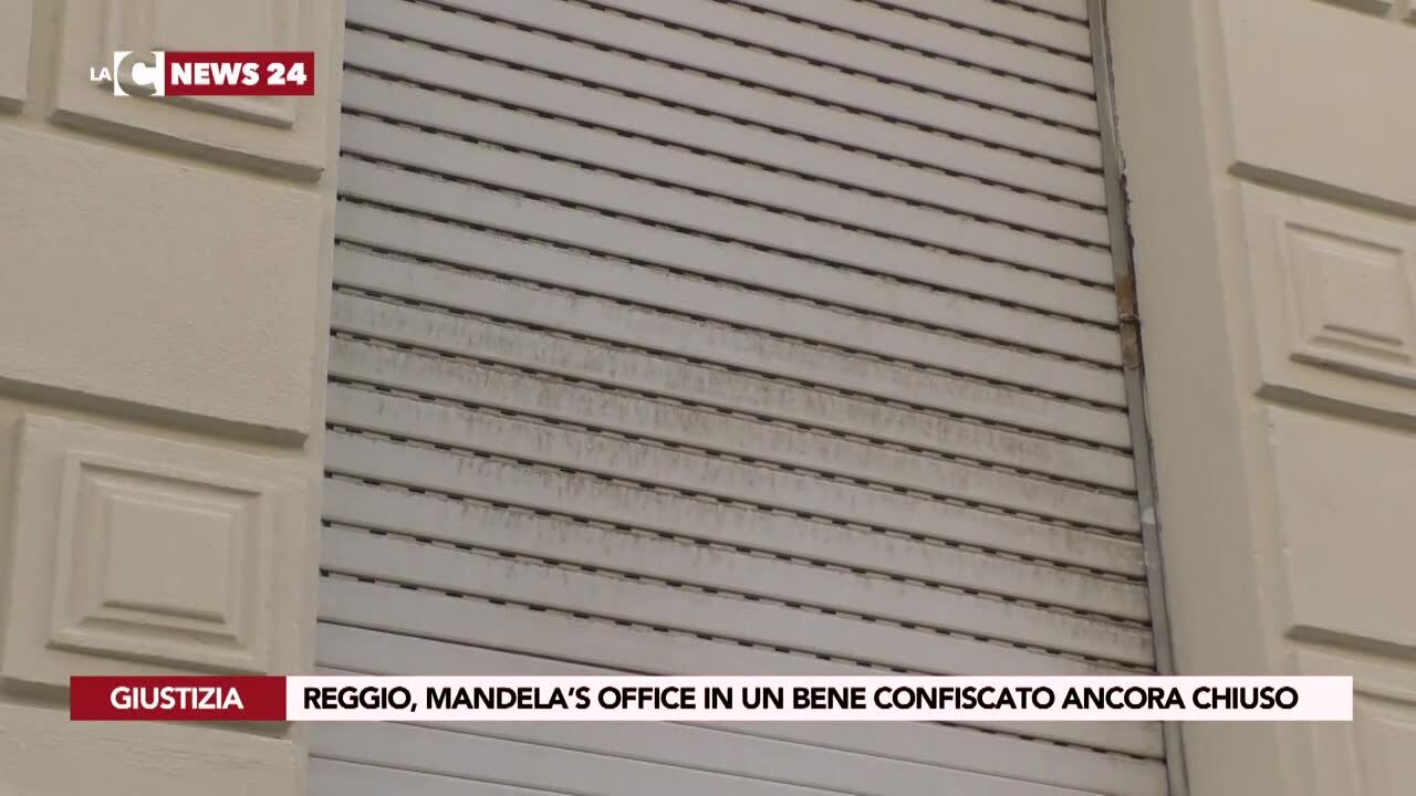 Reggio, Mandela’s office in un bene confiscato ancora chiuso