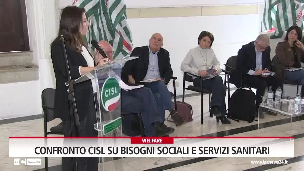 Confronto Cisl su bisogni sociali e servizi sanitari