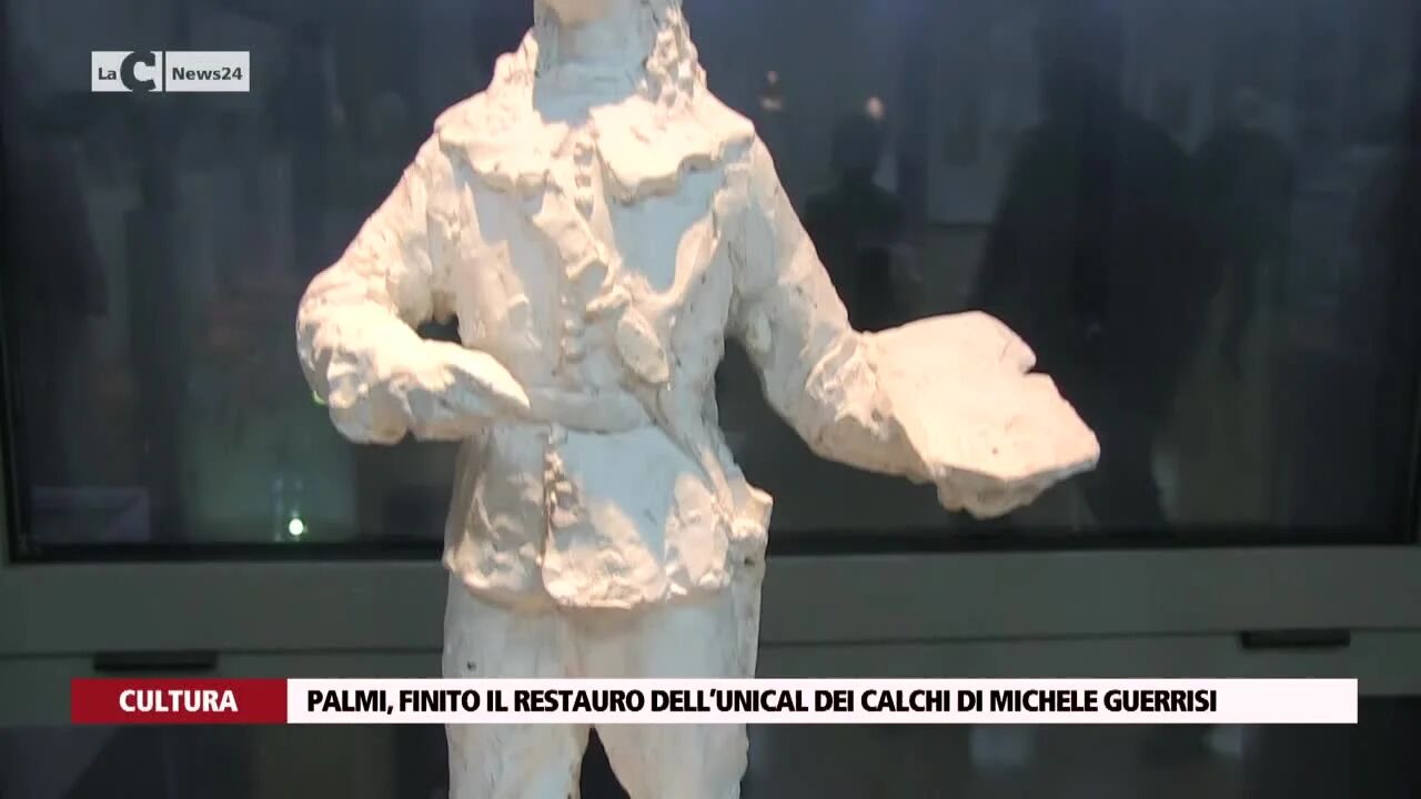 Palmi, finito il restauro dell’Unical dei calchi di Michele Guerrisi