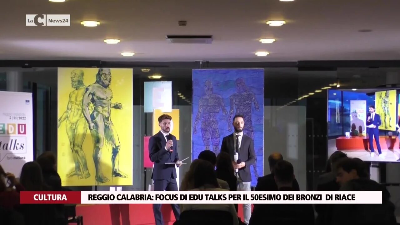  Reggio Calabria: focus di Edu Talks per il 50esimo dei Bronzi  di Riace