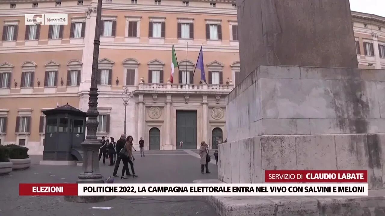 Politiche 2022, la campagna elettorale entra nel vivo con Salvini e Meloni