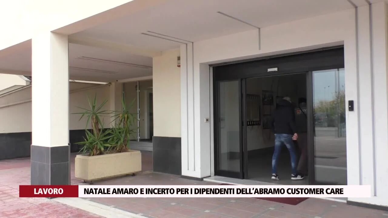 Natale amaro e incerto per i dipendenti dell’Abramo Customer Care