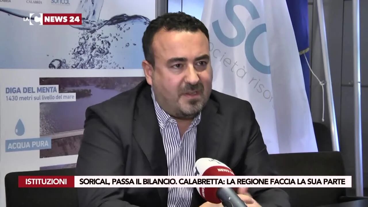 Sorical approva il bilancio. Calabretta: «Ora la regione faccia la sua parte»