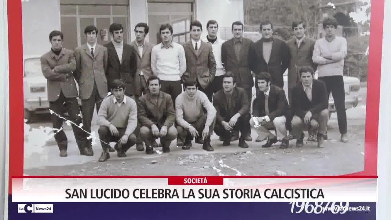 San Lucido celebra la sua storia calcistica