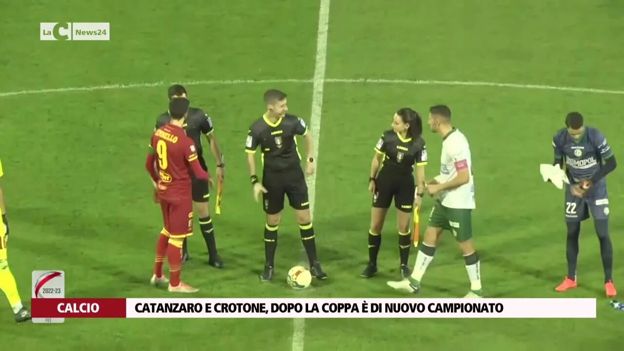 Catanzaro e Crotone, dopo la coppa è di nuovo campionato