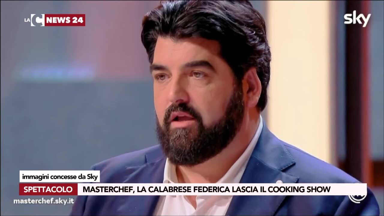 Masterchef, la calabrese Federica lascia il cooking show