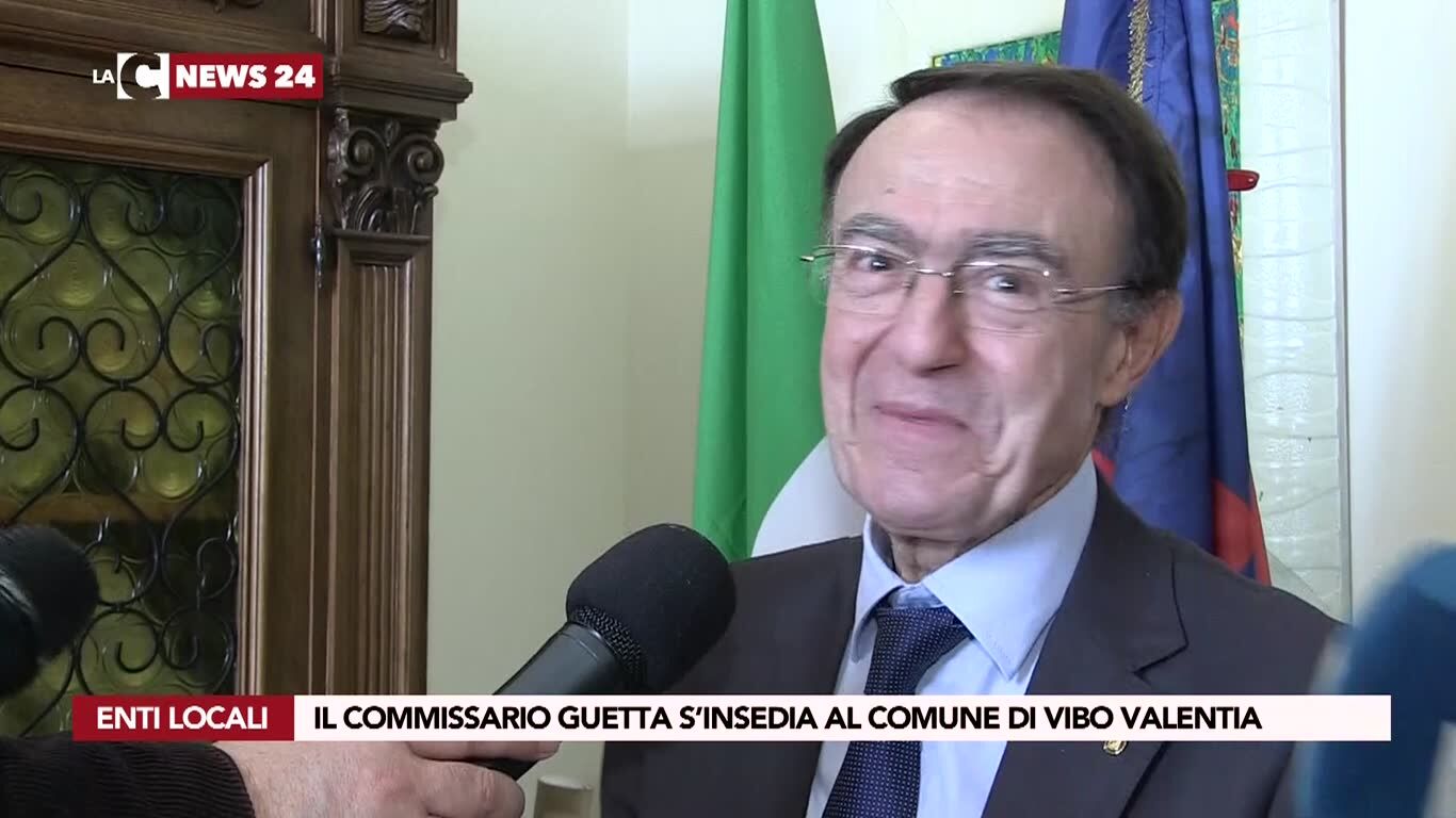 Il Commissario Guetta s’insedia al comune di Vibo Valentia