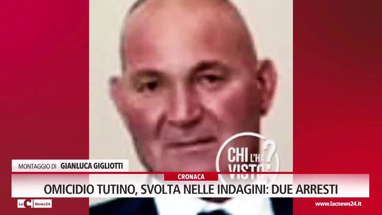 Omicidio Tutino, svolta nelle indagini due arresti