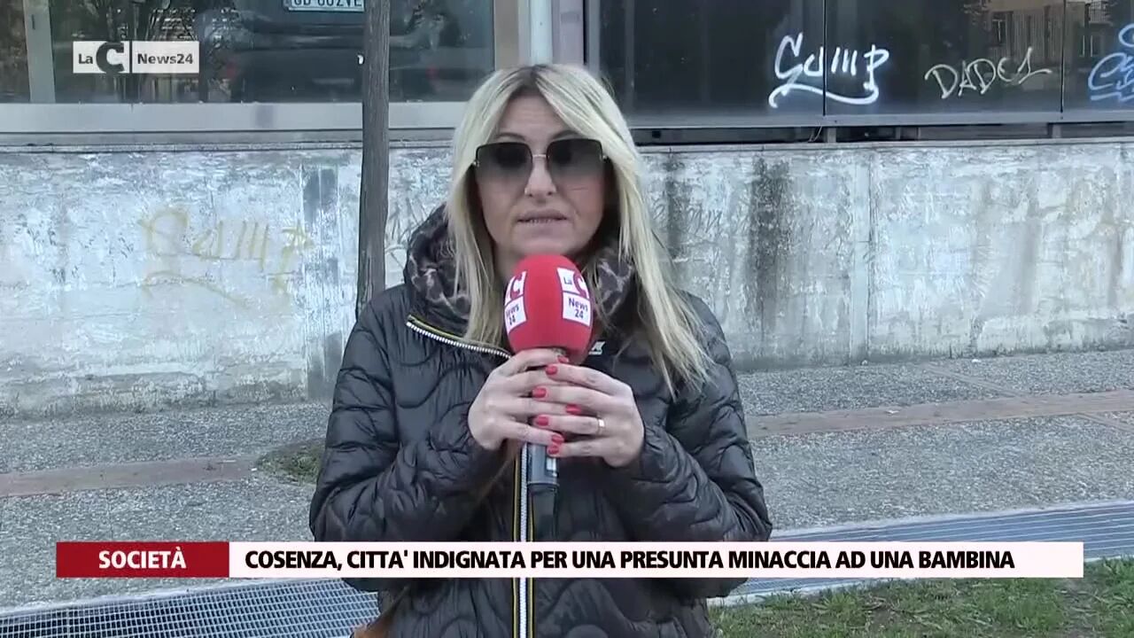 Cosenza, città indignata per una presunta minaccia ad una bambina