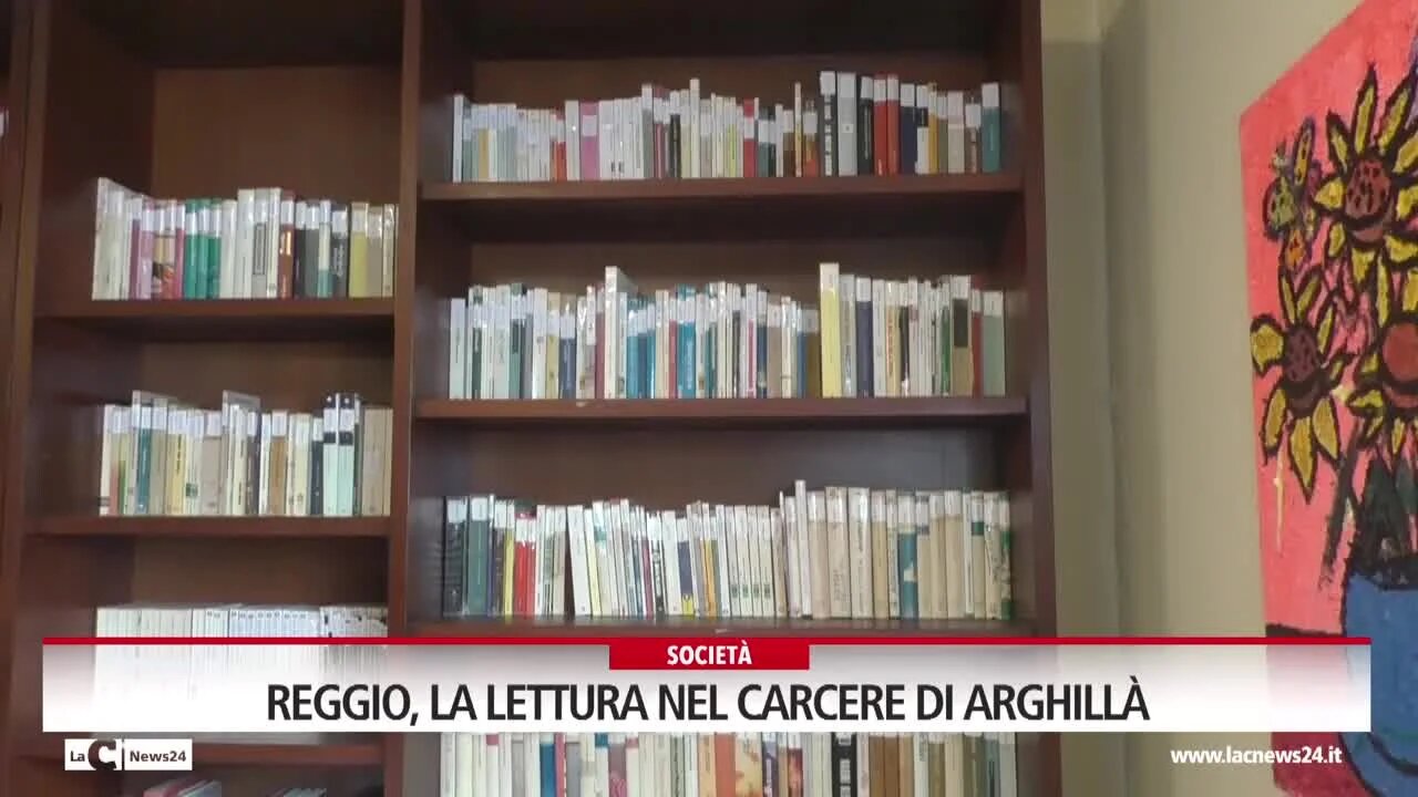 Reggio, la lettura nel carcere di Arghillà