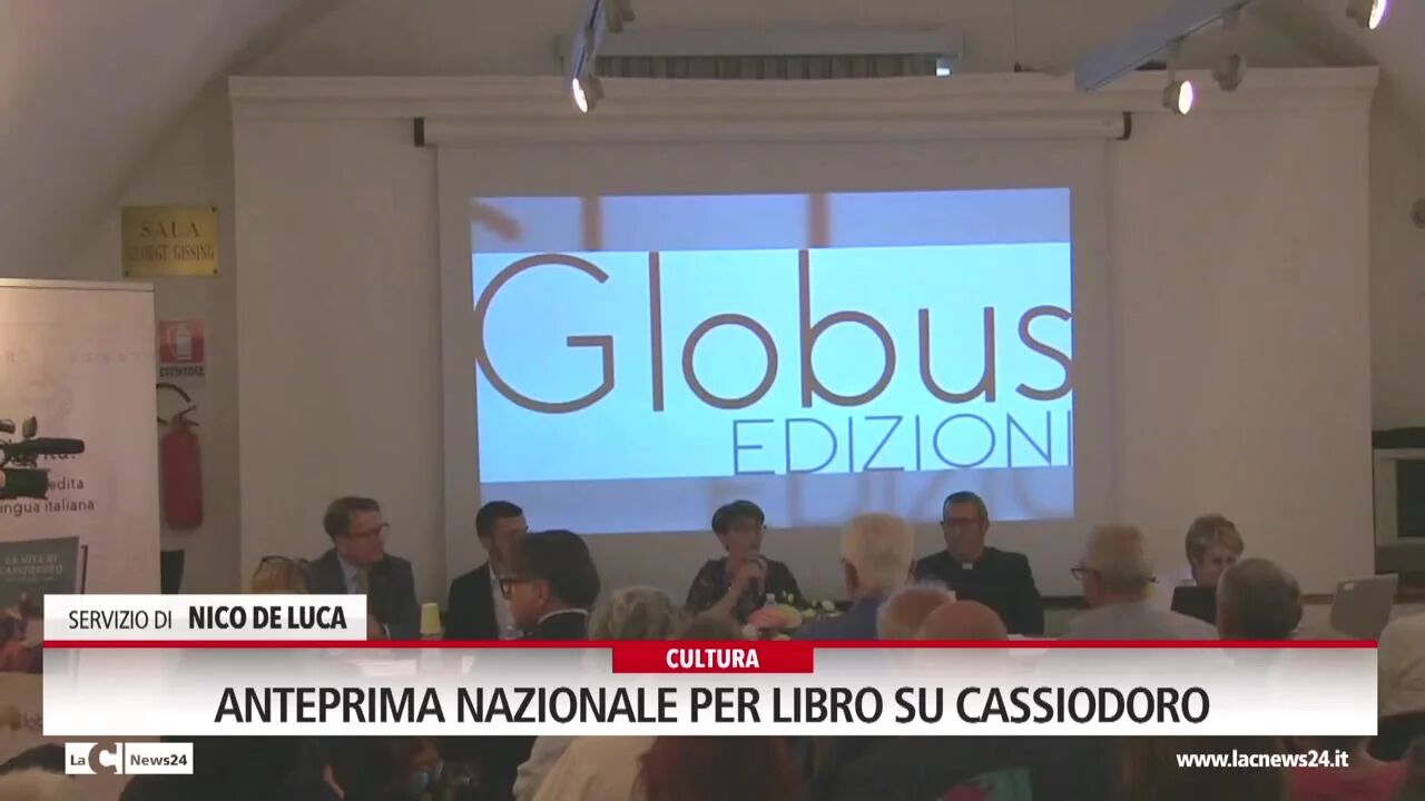 Anteprima nazionale per libro su Cassiodoro