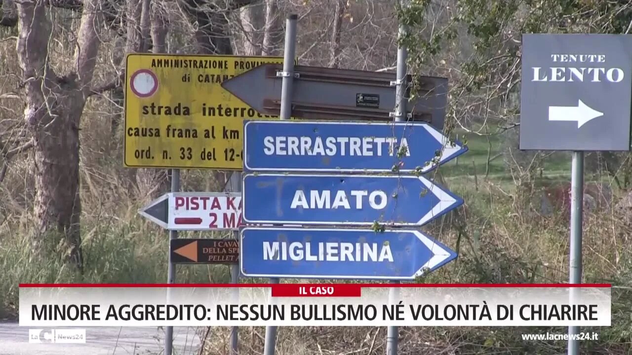 Minore aggredito: nessun bullismo né volontà di chiarire