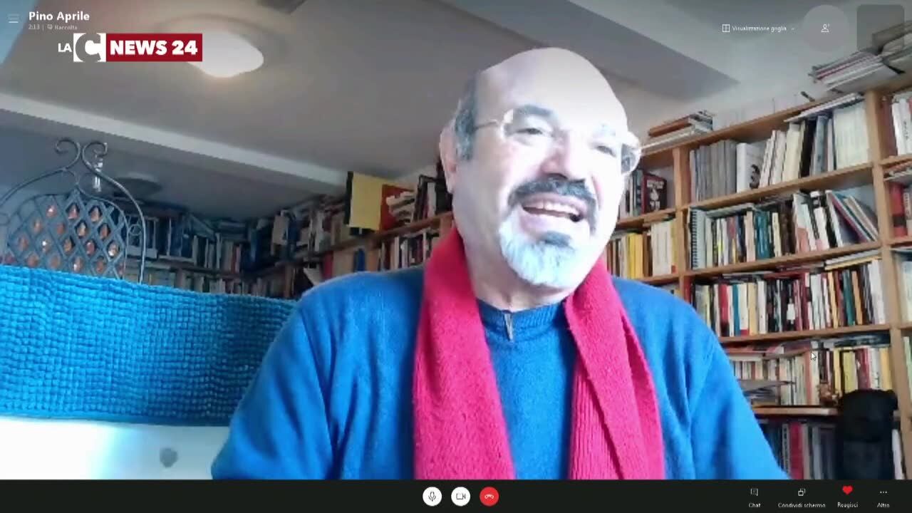 Pino Aprile esalta la candidatura di de Magistris e affossa Tansi 