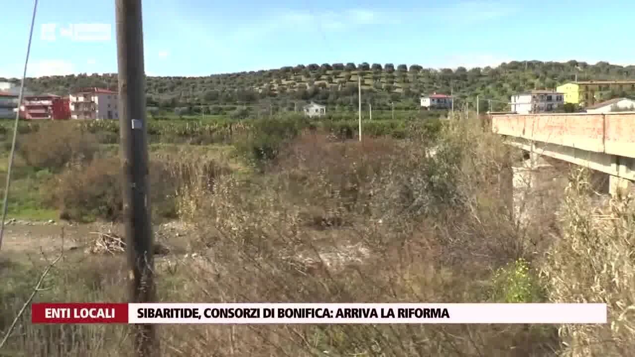 Sibaritide, consorzi di bonifica: arriva la riforma