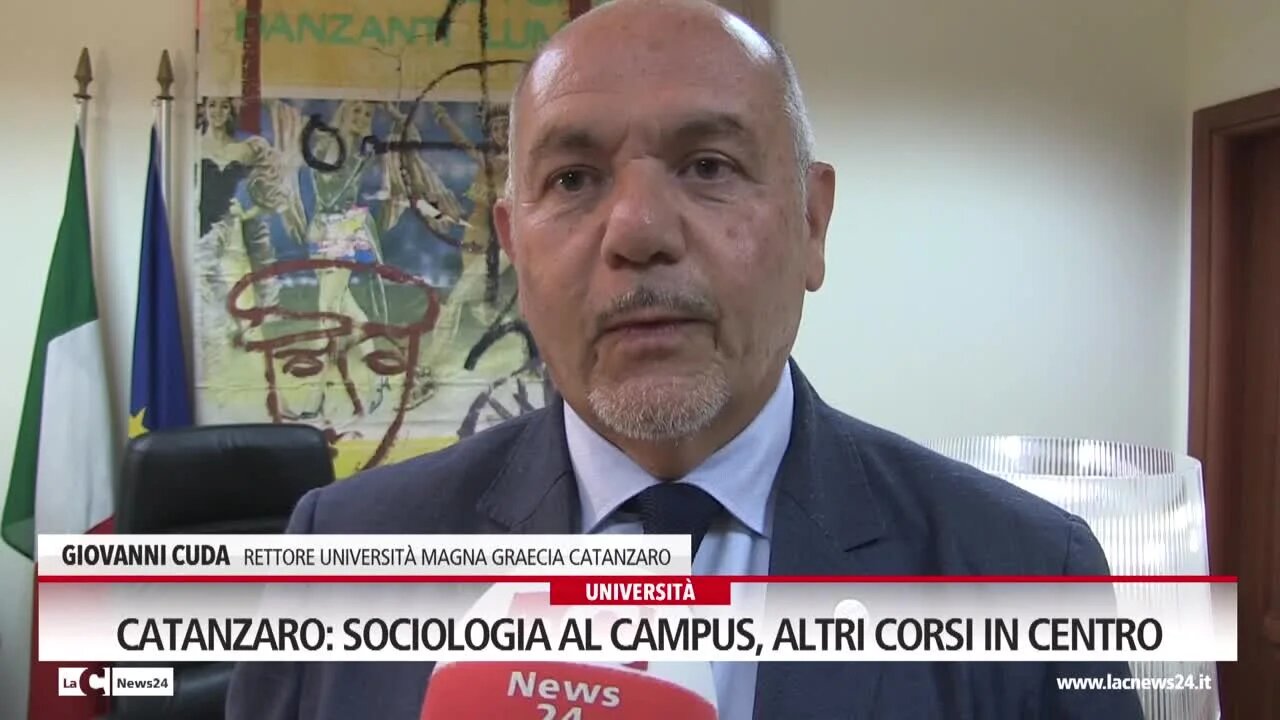 Catanzaro: Sociologia al campus, altri corsi in centro