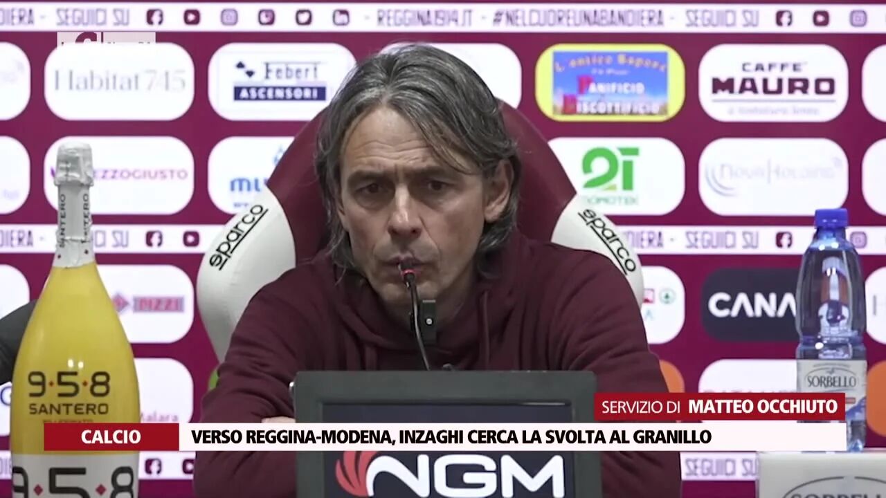 Verso Reggina-Modena, Inzaghi cerca la svolta al Granillo