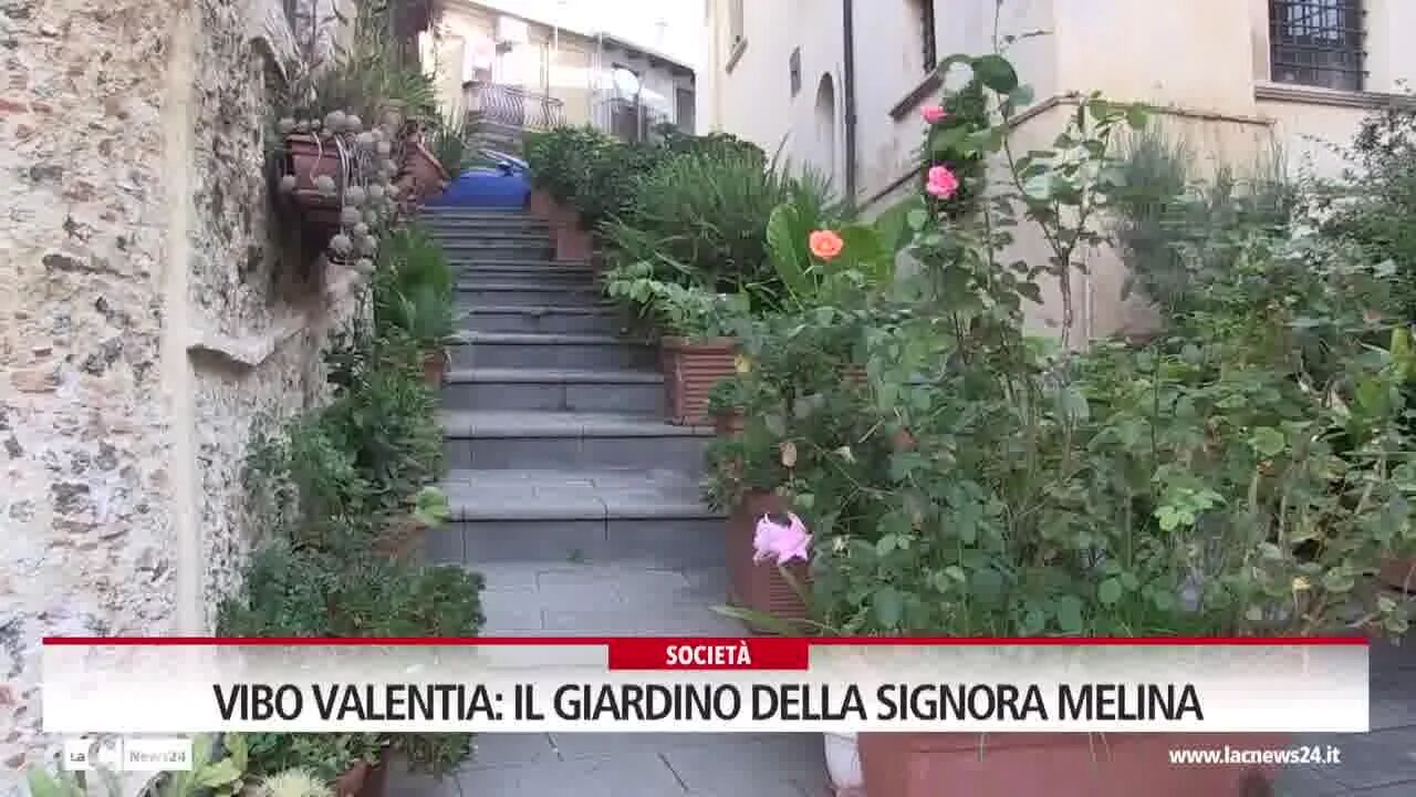 Vibo Valentia, il giardino della signora Melina