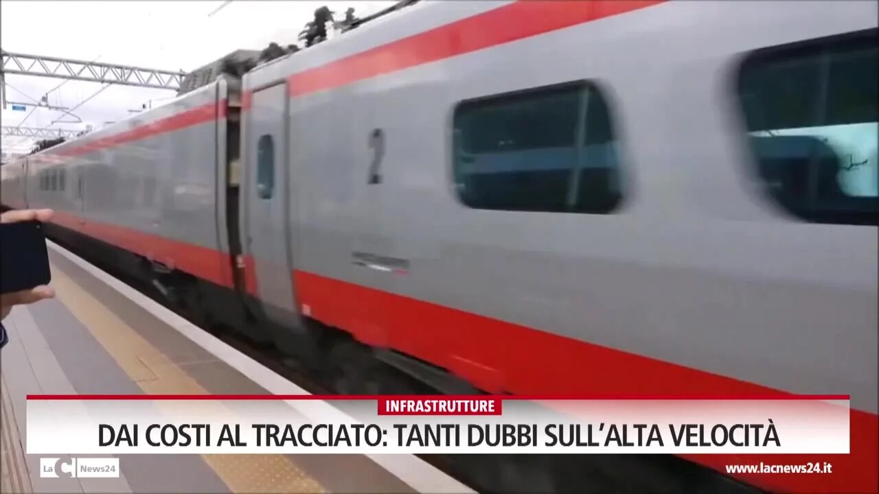 Dai costi al tracciato: tanti dubbi sull’alta velocità