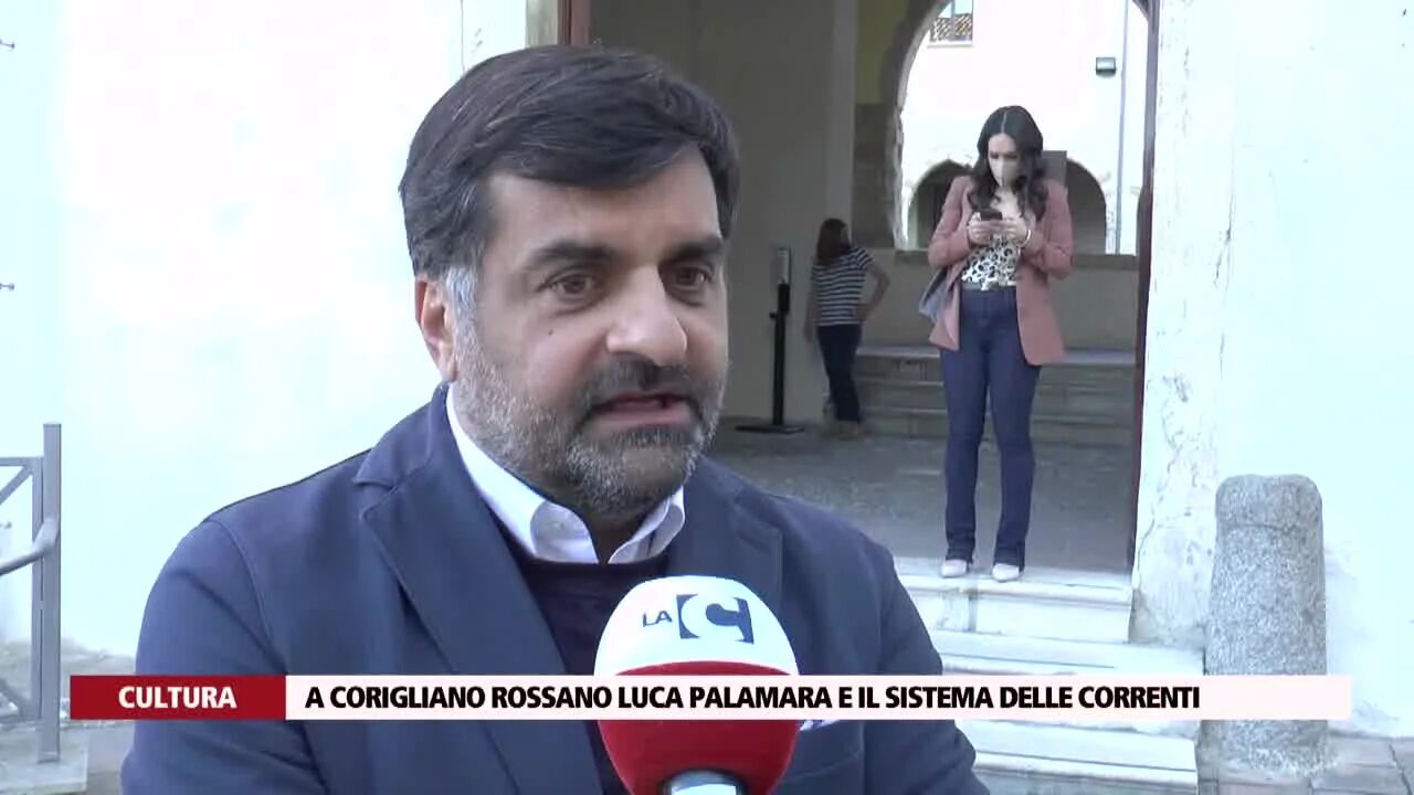 A Corigliano Rossano Luca Palamara e il sistema delle correnti