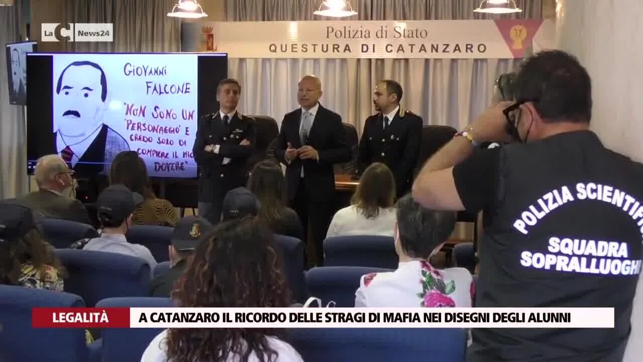 A Catanzaro il ricordo delle stragi di mafia nei disegni degli alunni