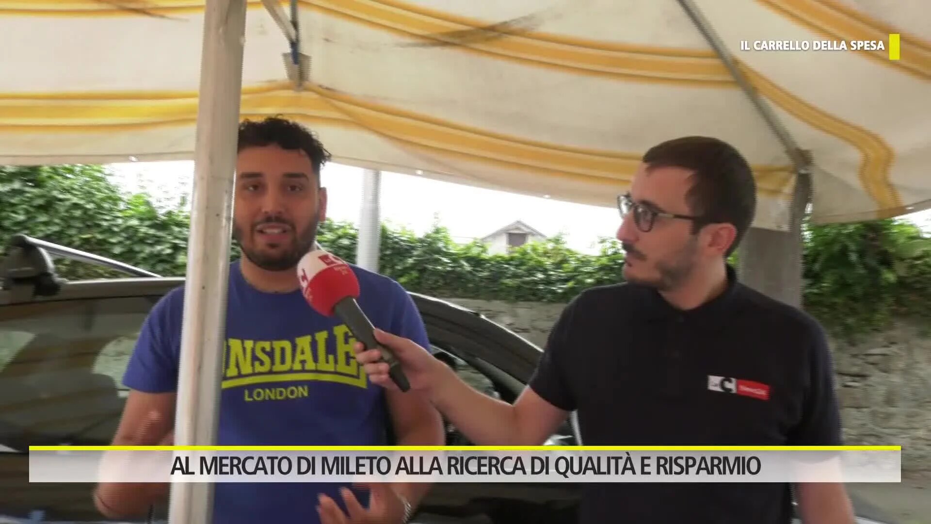 “Il carrello della spesa” tra le bancherelle del mercato rionale di Mileto: il reportage del Tg di LaC Tv