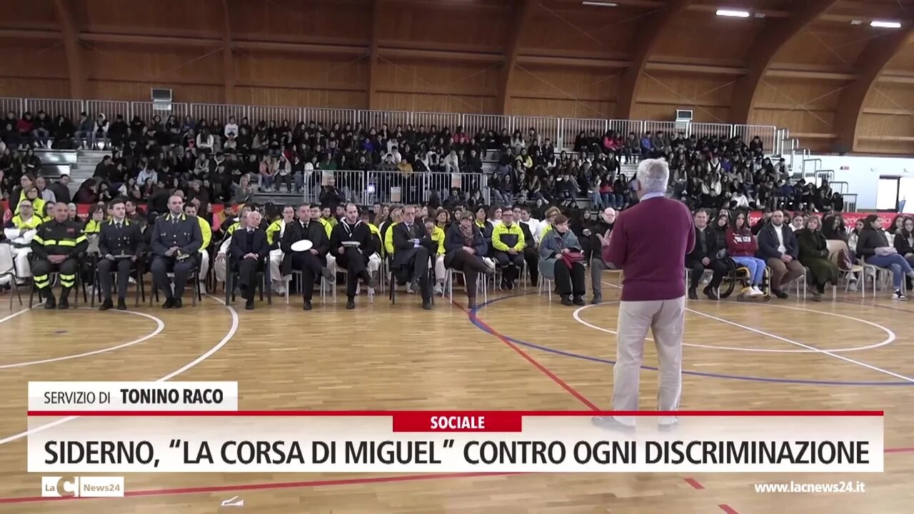 Siderno, “La corsa di Miguel” contro ogni discriminazione