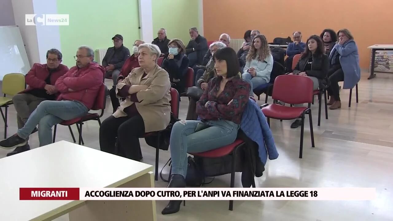 Accoglienza dopo Cutro, per l'Anpi va finanziata la legge 18