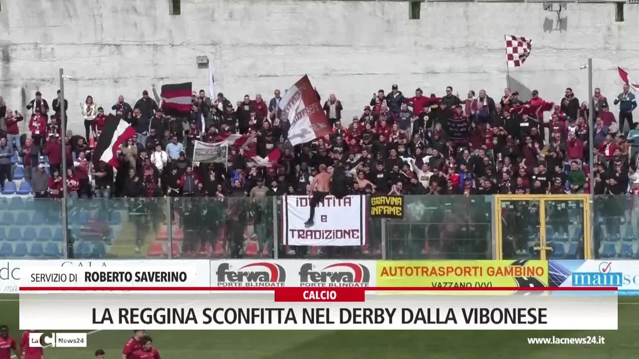 La Reggina sconfitta nel derby dalla Vibonese