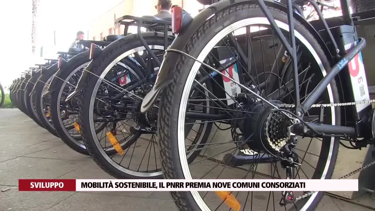 Mobilità sostenibile, il Pnrr premia nove Comuni consorziati