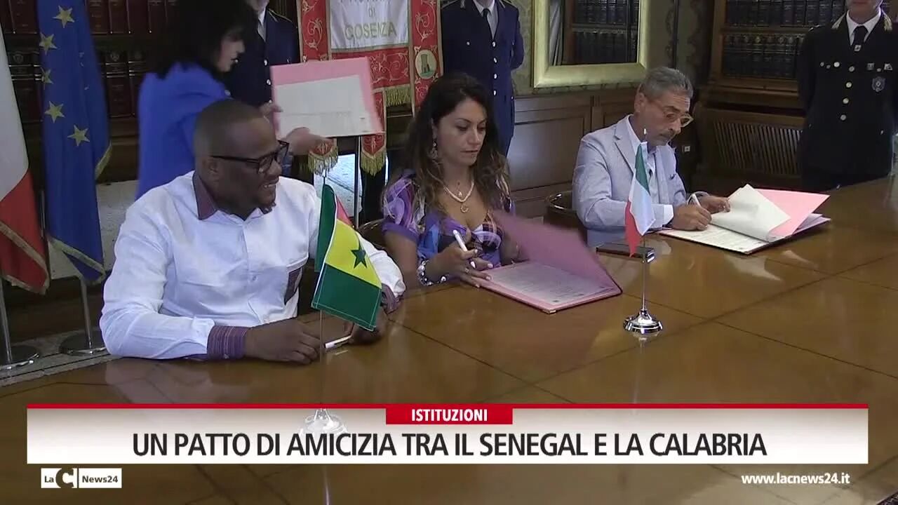 Un patto di amicizia tra il Senegal e la Calabria