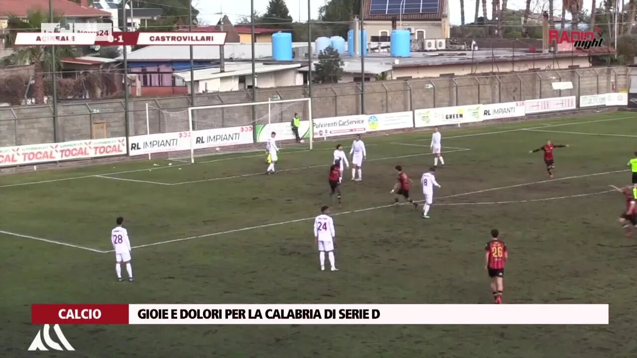 Gioie e dolori per la Calabria di serie D