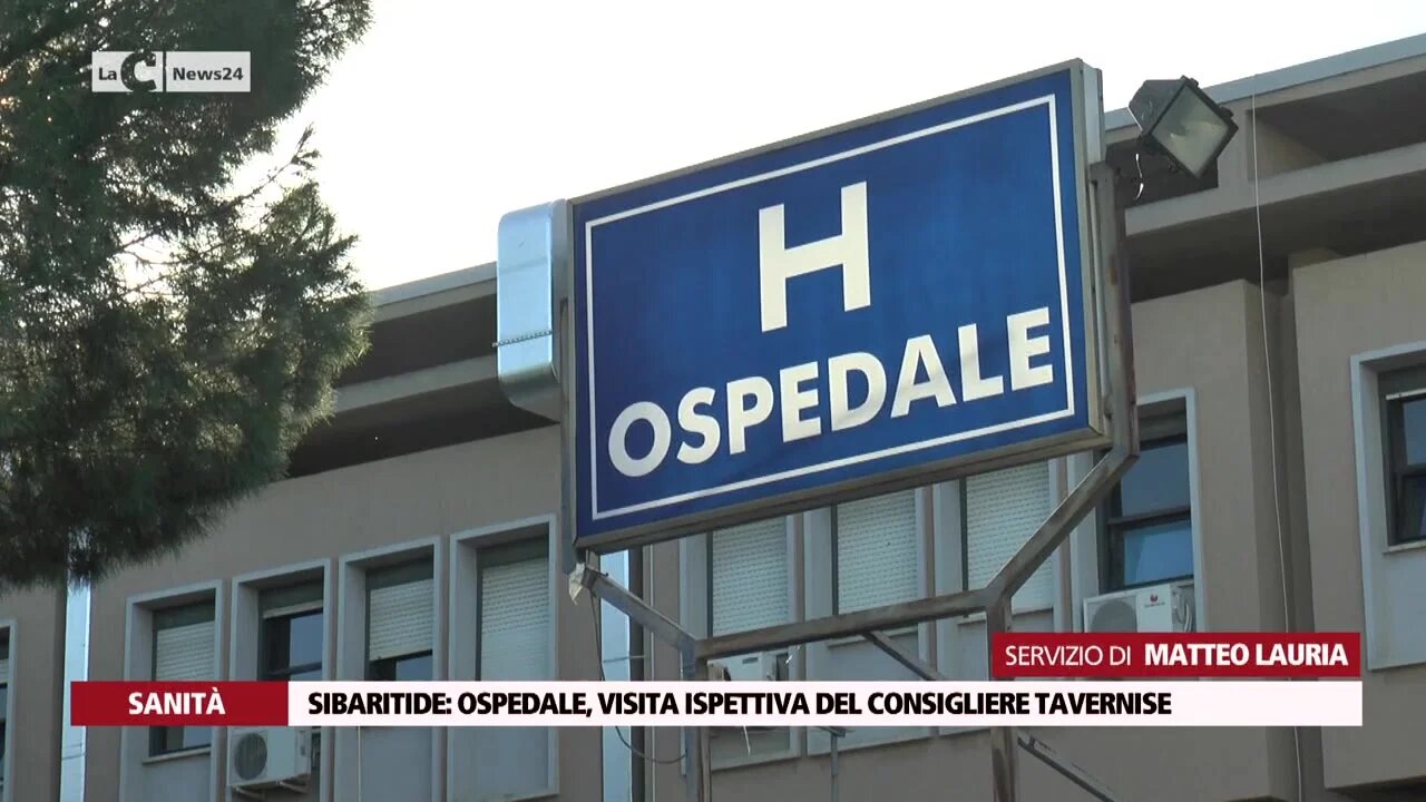 Sibaritide: ospedale, visita ispettiva del consigliere Tavernise