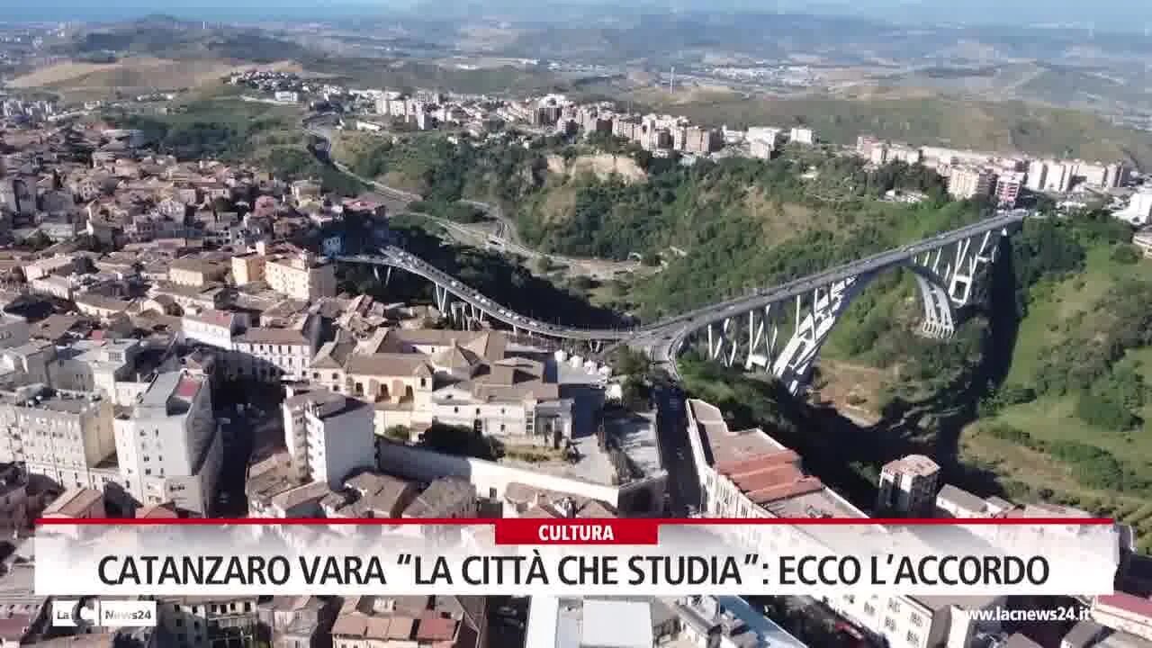 Catanzaro vara “la città che studia”: ecco l’accordo