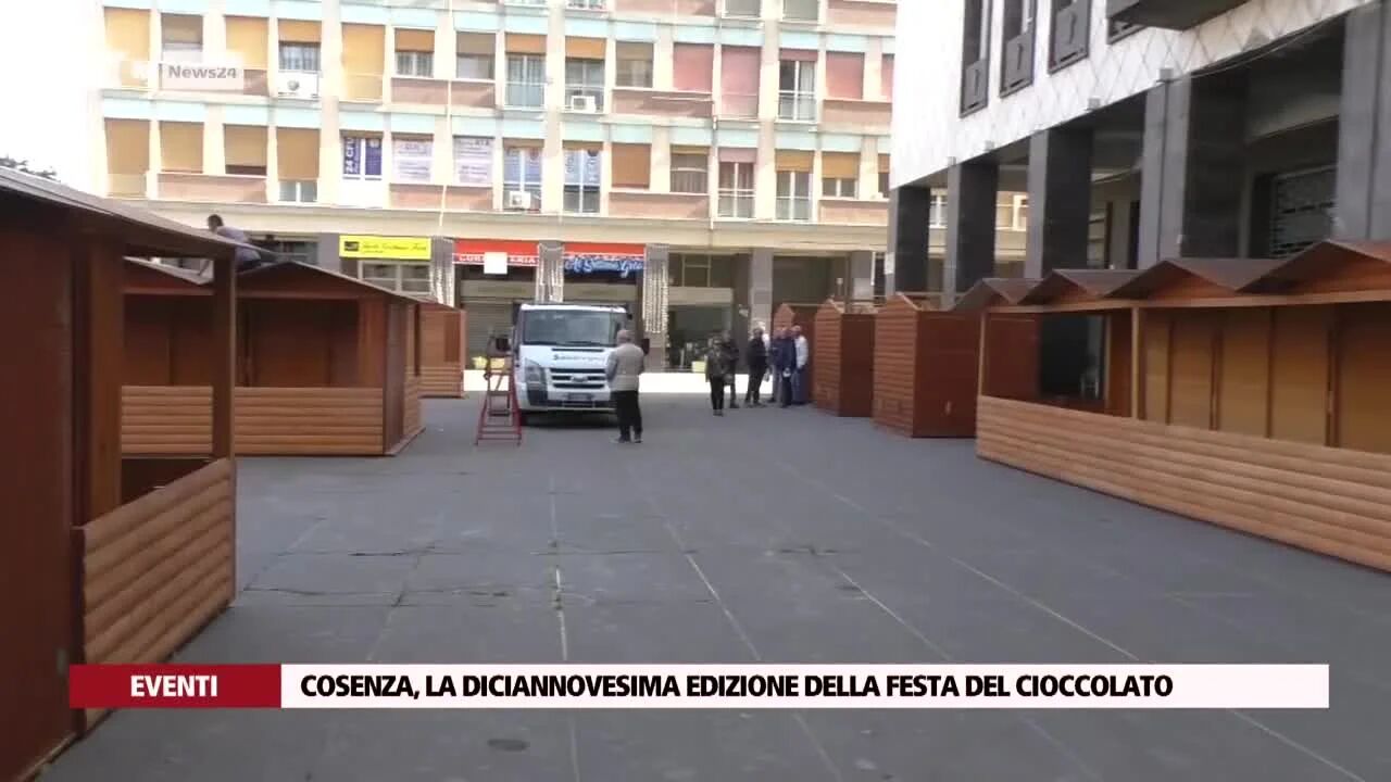 Cosenza, la diciannovesima edizione della festa del cioccolato