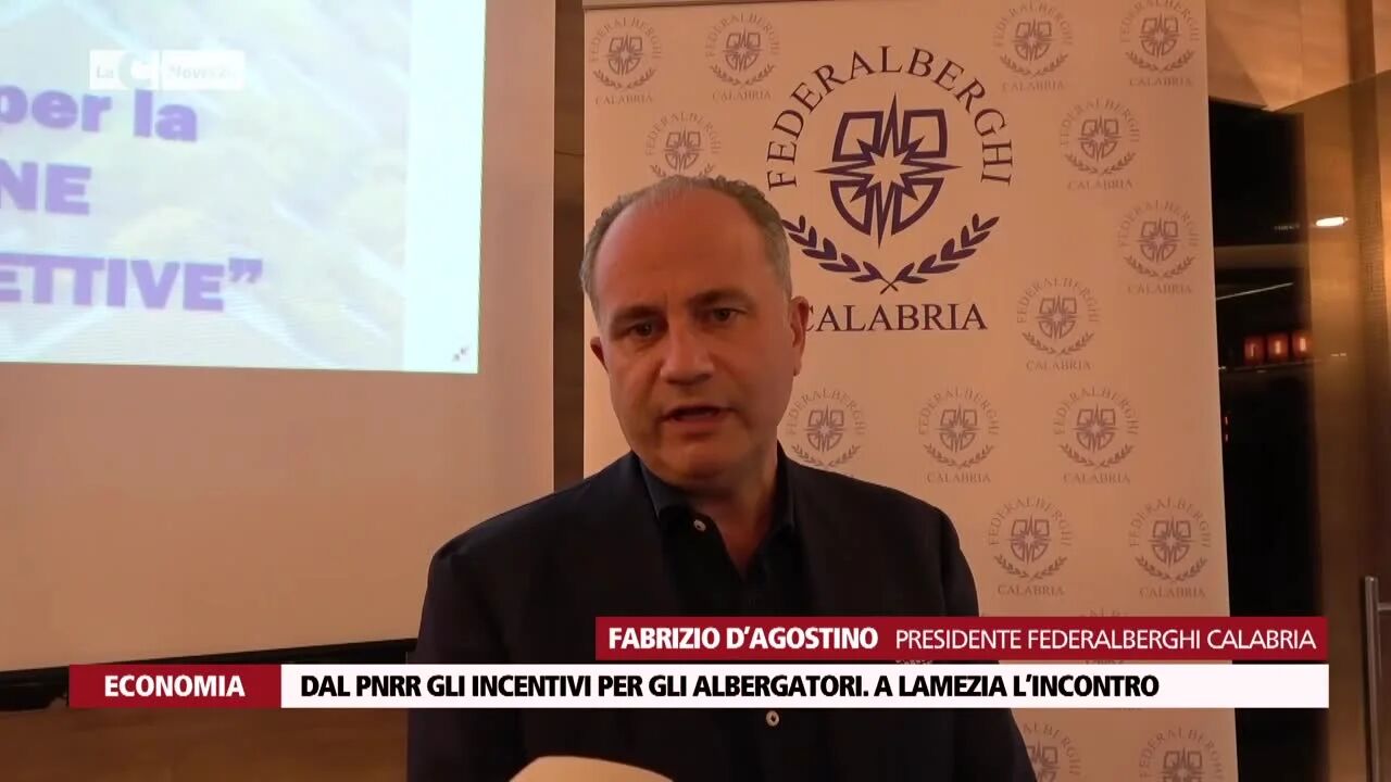 Dal Pnrr gli incentivi per gli albergatori. A Lamezia l’incontro