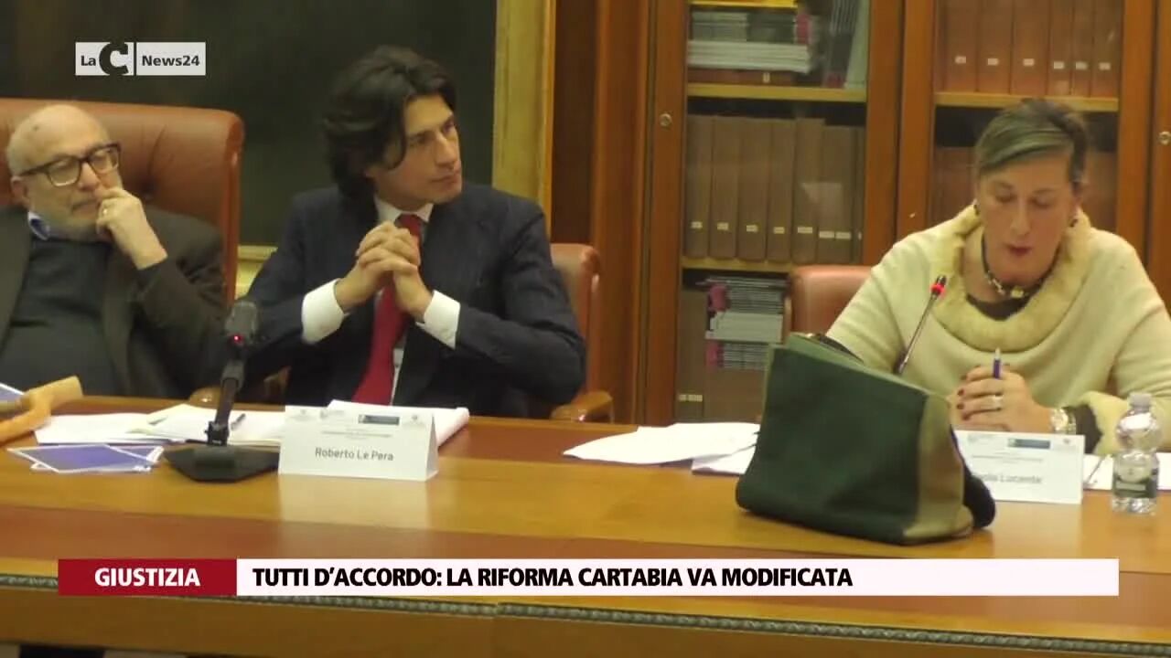 Tutti d’accordo: la riforma Cartabia va modificata