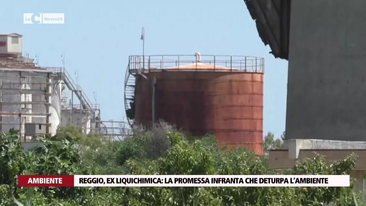 Reggio, ex Liquichimica: la promessa infranta che deturpa l’ambiente