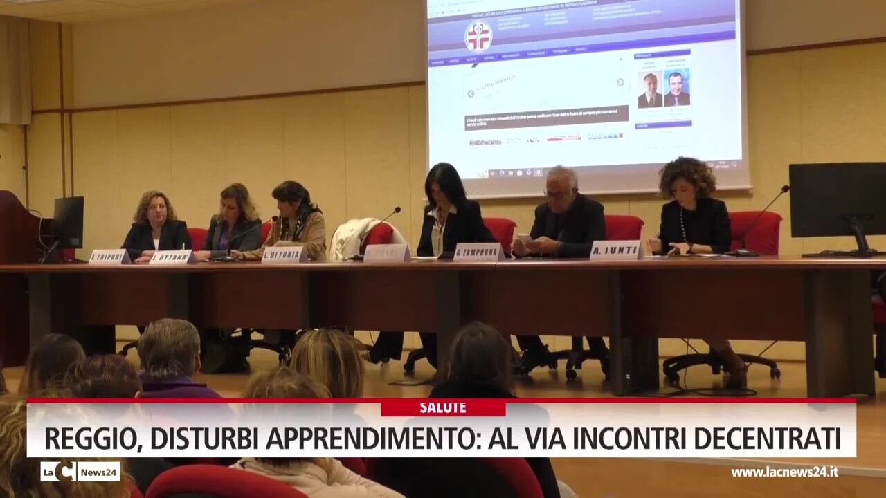 Regione, Asp e scuole di Reggio, c’è il progetto pilota nazionale sui disturbi dell’apprendimento