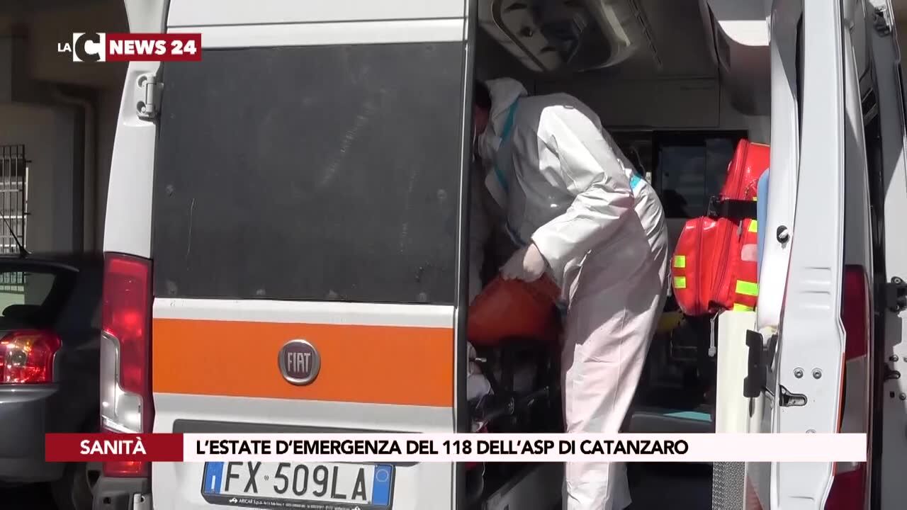 L’estate d’emergenza del 118 dell’Asp di Catanzaro